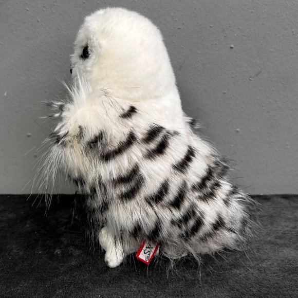 Douglas Wizard Snowy Owl Plush Stuffed Animal 2022 Realistic 8 inch White - Picture 3 of 8